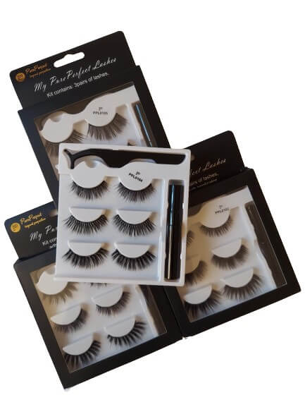 My PurePerfect Magnetic Reusable Eyelashes with Eyeliner and Tweezers (PPL0104) - Image 3