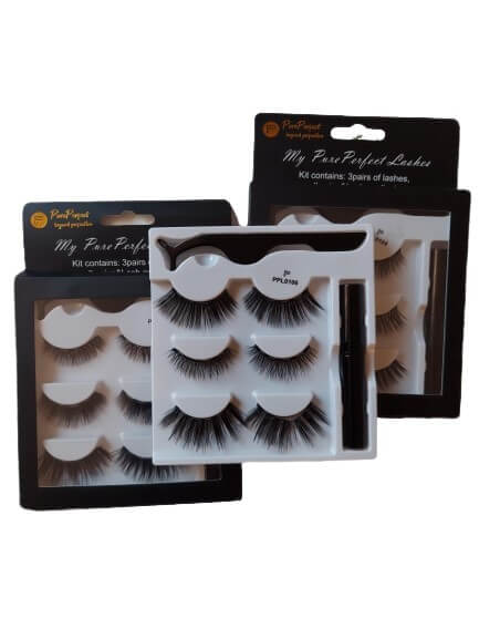 My PurePerfect Magnetic Reusable Eyelashes with Eyeliner and Tweezers (PPL0106) - Image 4