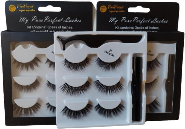 My PurePerfect Magnetic Reusable Eyelashes with Eyeliner and Tweezers (PPL0104) - Image 6