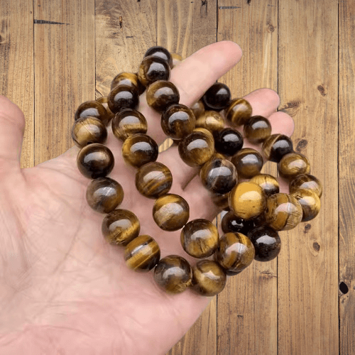 Tiger Eye Protection Unisex Healing Crystal Bracelet for Spiritual Positive Energy Stress Relief Cute Unisex Style 8mm/10mm with Gift Box - Image 6